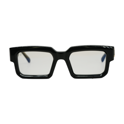 Black Titan Square Prescription Eyewear
