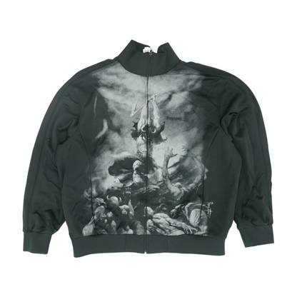 Black Graphic Active Jacket