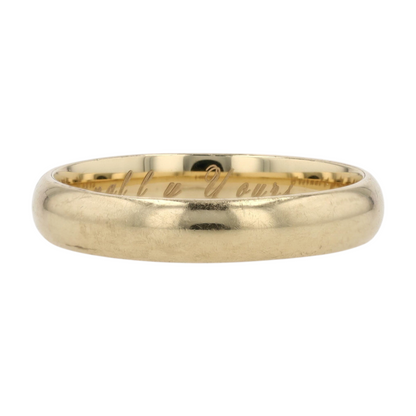 14K Yellow Gold Band