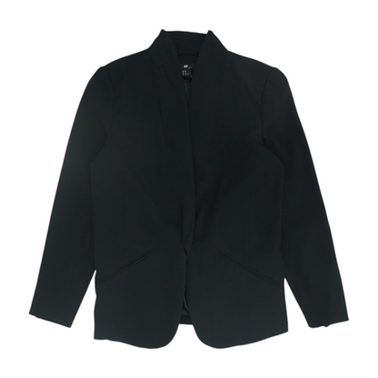Black Solid Blazer