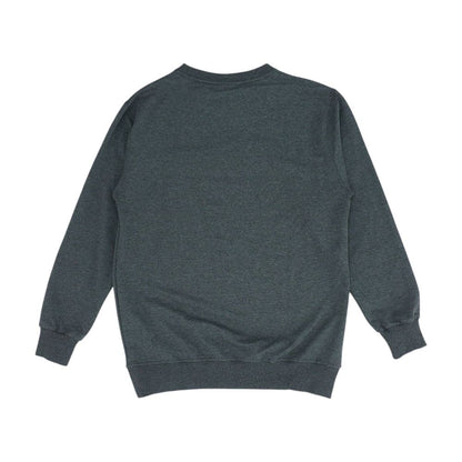 Charcoal Solid Crewneck T-Shirt