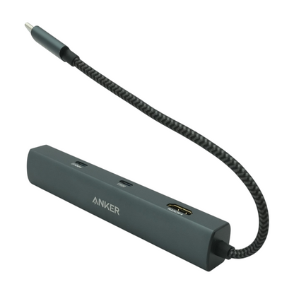 Black PowerExpand 6-in-1 USB-C Ethernet Hub Misc.