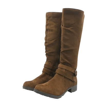 Brown Knee-High Boots
