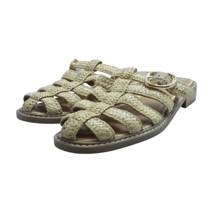 Dolce Vita Tan Flat Sandals – Image 4