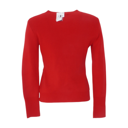 Red Cardigan Sweater