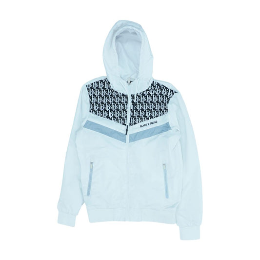 White Color Block Active Jacket