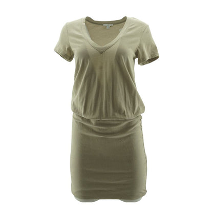 Tan Midi Dress
