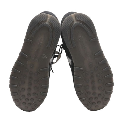 Classic Leather Black Low Top Athletic Shoes