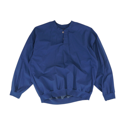 Navy Solid Active Pullover