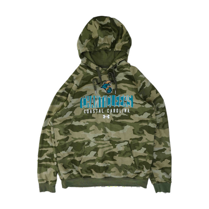 Green Camo Hoodie Pullover