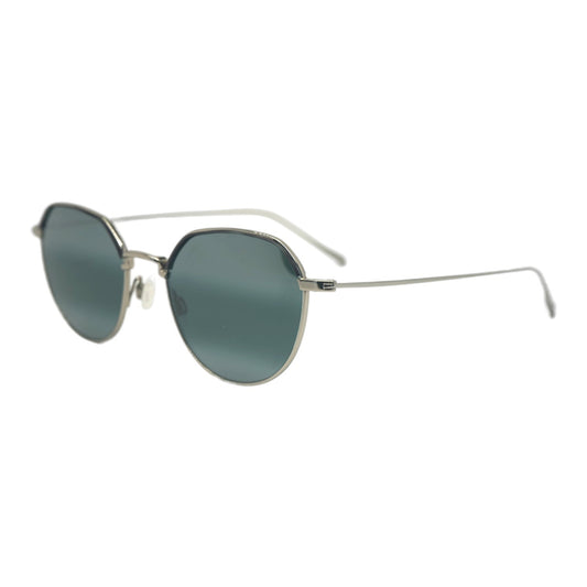 Gunmetal Island Eyes Geometric Sunglasses