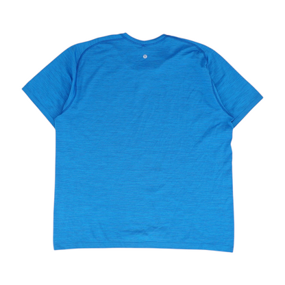 Blue Solid Active T-Shirt