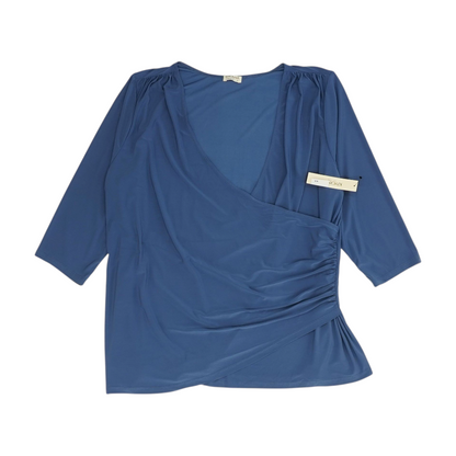 Blue Plus Blouse