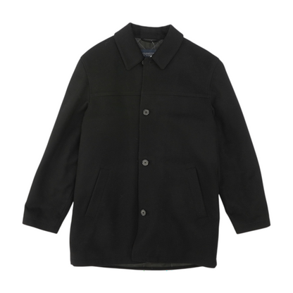 Roundtree & Yorke Black Solid Jacket – Image 1