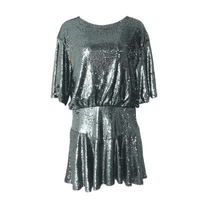 Gray Mini Dress