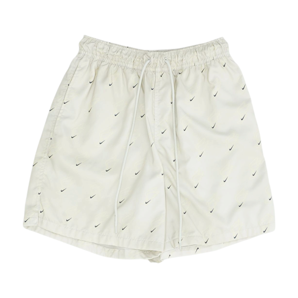 Beige Print Swim Bottom