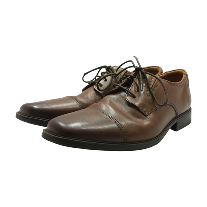 Brown Lace-Up Dress Shoes