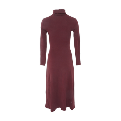 Burgundy Midi Dress