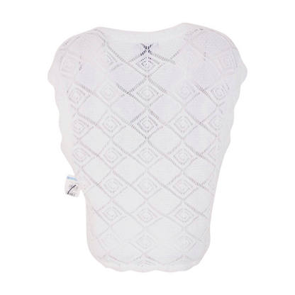 White Cardigan Sweater