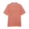Pink Solid Short Sleeve Polo