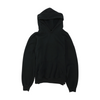 Black Solid Hoodie Pullover
