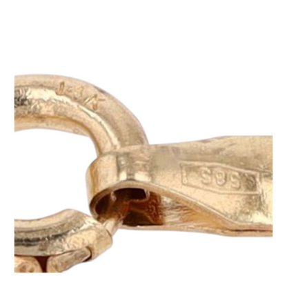 14K Two-Tone Gold Chain Bracelet