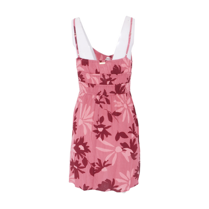 Pink Floral Mini Dress