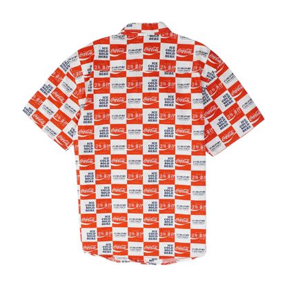 Red Check Short Sleeve Button Down
