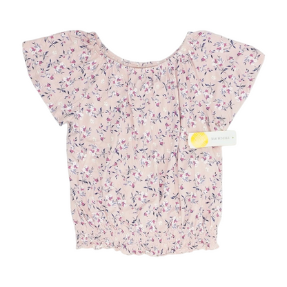 Pink Floral Blouse