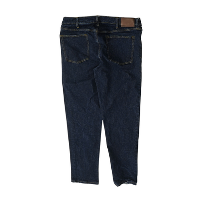 Navy Straight Jeans