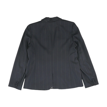 Navy Striped Blazer