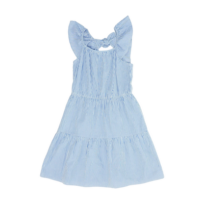 Blue Striped Dress