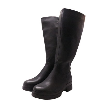 Black Knee-High Boots