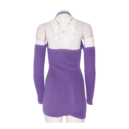Purple Mini Dress