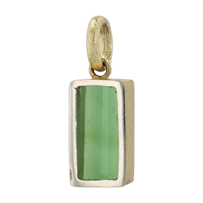 Sterling Silver Tourmaline Pendant