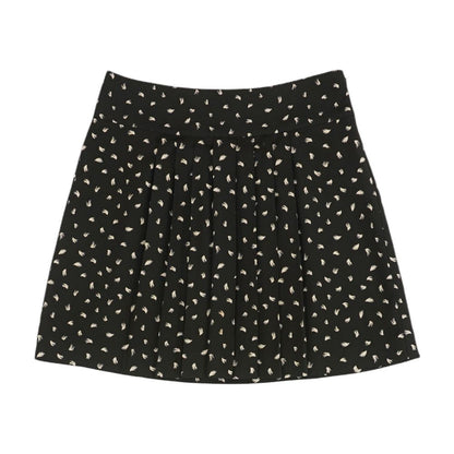 Black Misc Mini Skirt