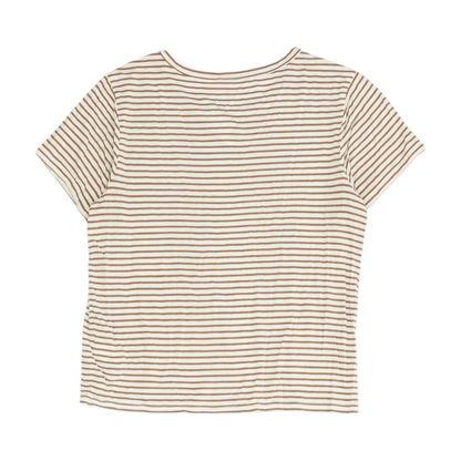 White Striped Blouse