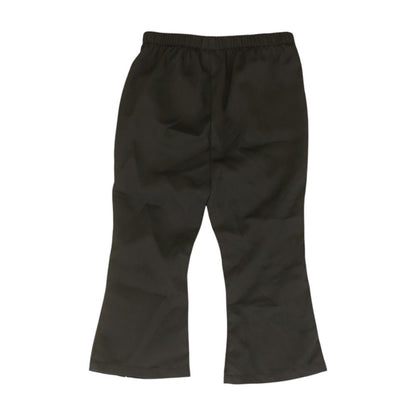 Black Solid Pants