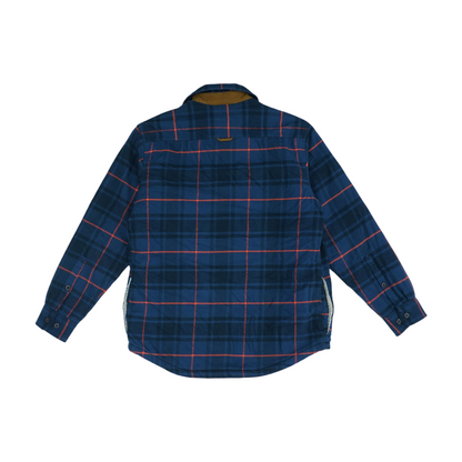 Navy Plaid Jacket