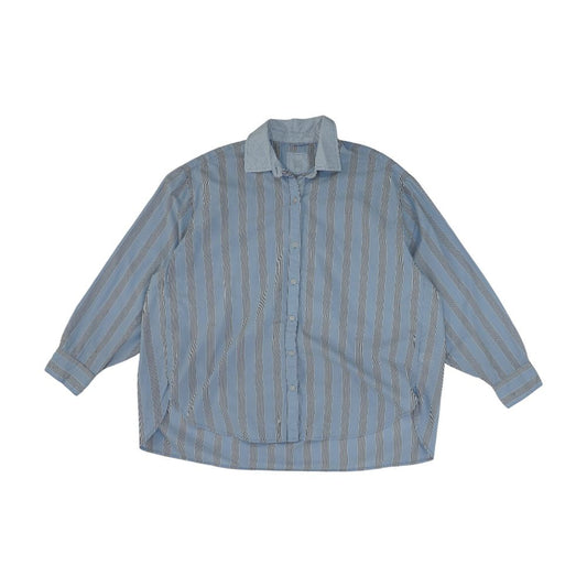 Blue Striped Button Down