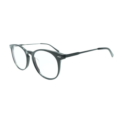 Black Moleman Round Unknown Prescription Eyeglasses
