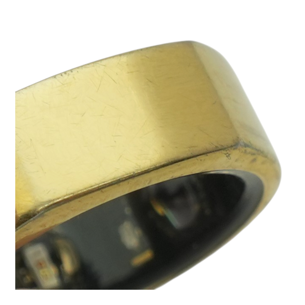 Oura 3rd Gen Metallic Gold Smart Ring- Ring Only – Image 2