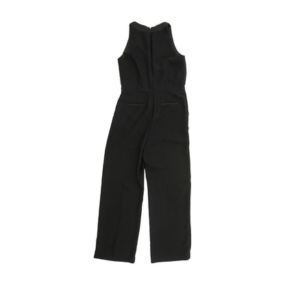 Black Solid Jumpsuit