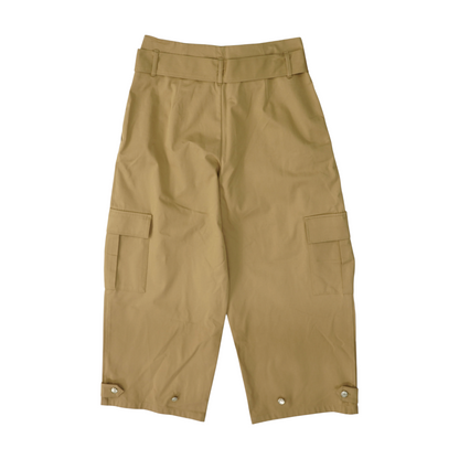 Khaki Wide Leg Pants
