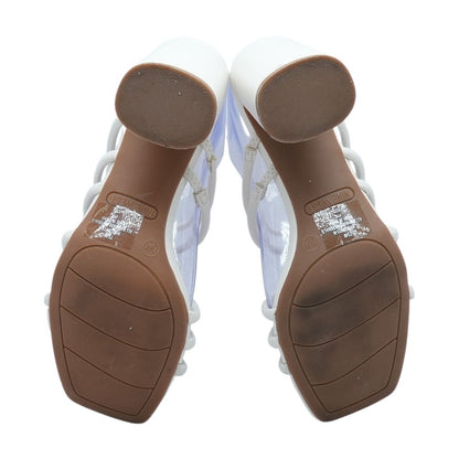 Ivory Block Heels