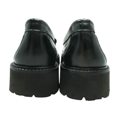 Black Slip-On Flats