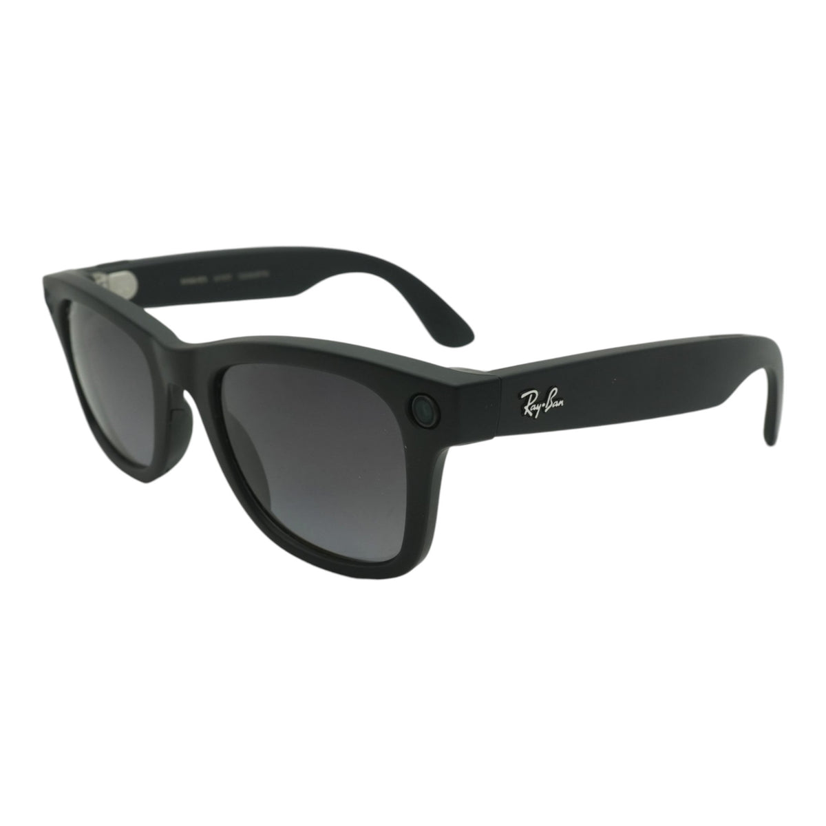 Black Wayfarer Smart Glasses