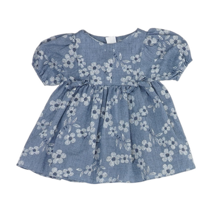 Blue Floral Dress