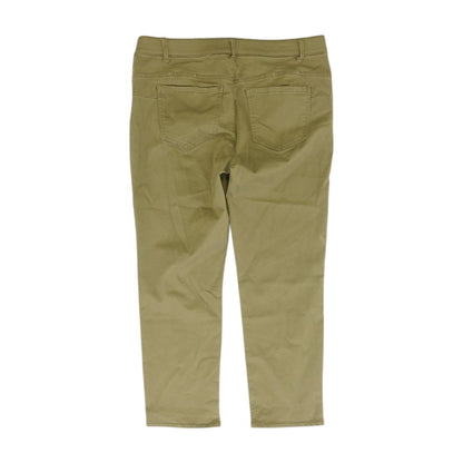 Green Solid Pants