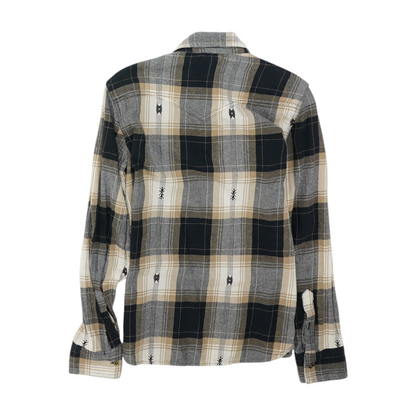 Multi Plaid Flannel Button Down